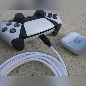 PARTS PARTS, PARTS. Controller for ps5/backup battery/10' cable